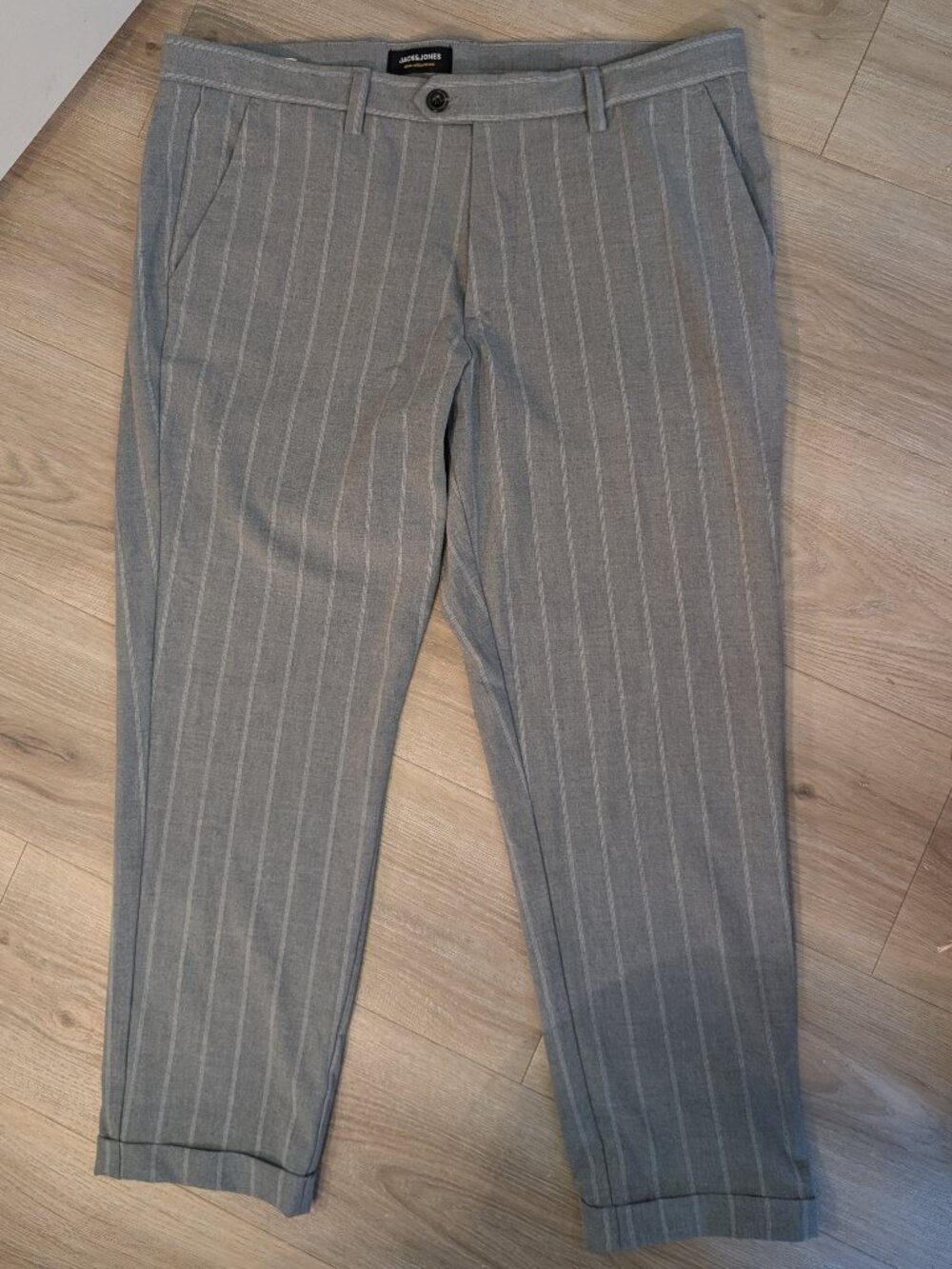 Jack & Jones Grey Pants Men's Size Waist 36 Inseam 32